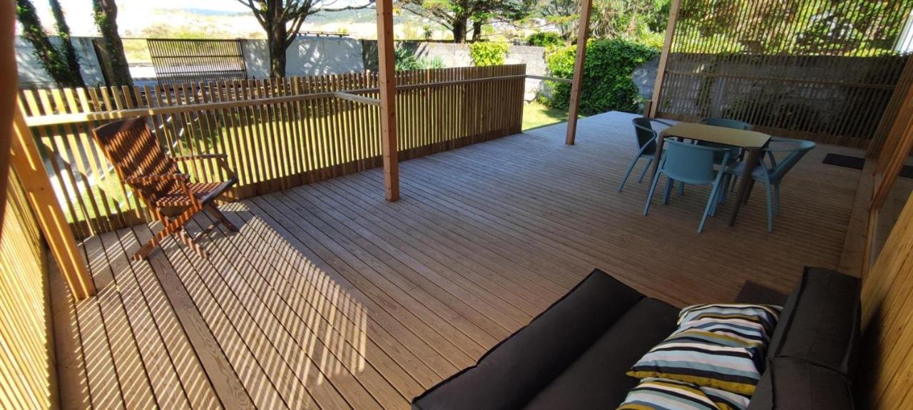 Cabanas Narea Laxe Exterior photo