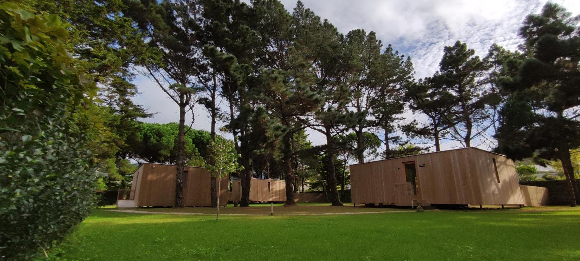 Cabanas Narea Laxe Exterior photo