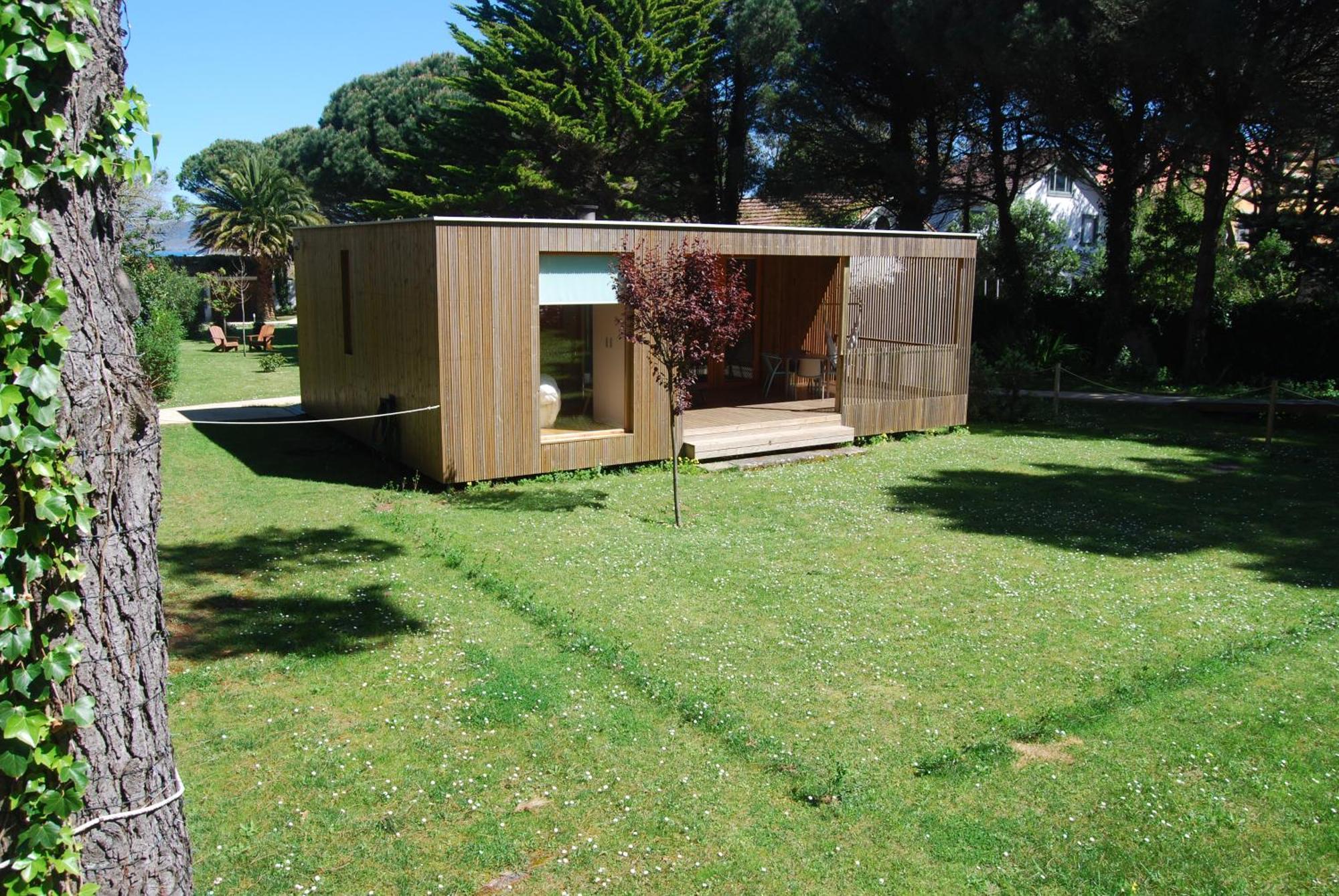 Cabanas Narea Laxe Exterior photo